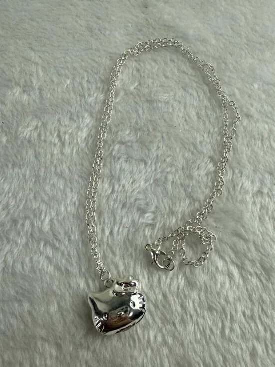 Hello Kitty necklace in silver - Picture 3 of 4